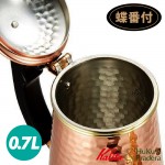 【日本】Kalita 鶴嘴銅製手沖壺（約700ml）- 蝶番付款
